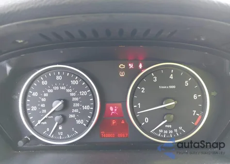 2009 BMW X5 xDrive30I z USA, uszkodzony, nr VIN 5UXFE435X9L274312